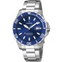 OROLOGIO FESTINA AUTOMATICO F20531/3 BLU CINTURINO IN ACCIAIO, UOMO