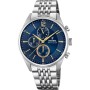 OROLOGIO FESTINA TIMELESS CRONOGRAFO F20285/3 BLU CON CINTURINO IN ACCIAIO, UOMO