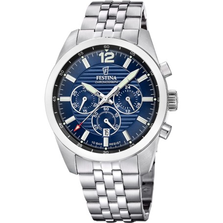 OROLOGIO FESTINA F20742/4 AZZURO UOMO