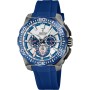 OROLOGIO DA UOMO FESTINA CHRONO BIKE F20725/4 ARGENTATO CINTURINO IN GOMMA